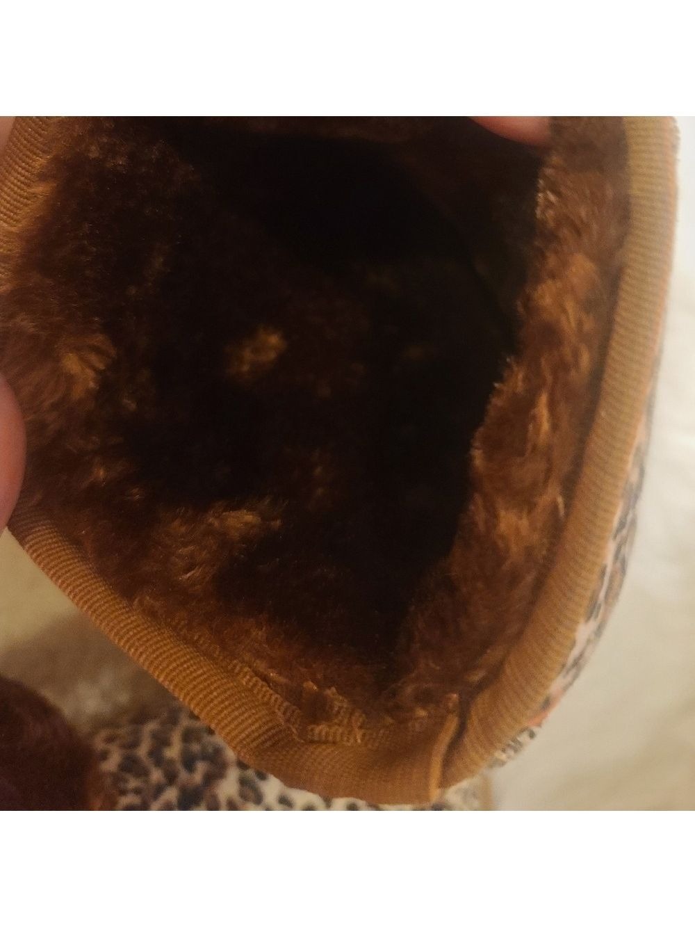 BNIB child's Wi-Fi Fuzzy leopard print boots! - Picture 7 of 11